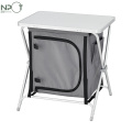 2022 New Trending Aluminum Camping cupboard,folding kitchen cabinet table for Picnic BBQ Cooking